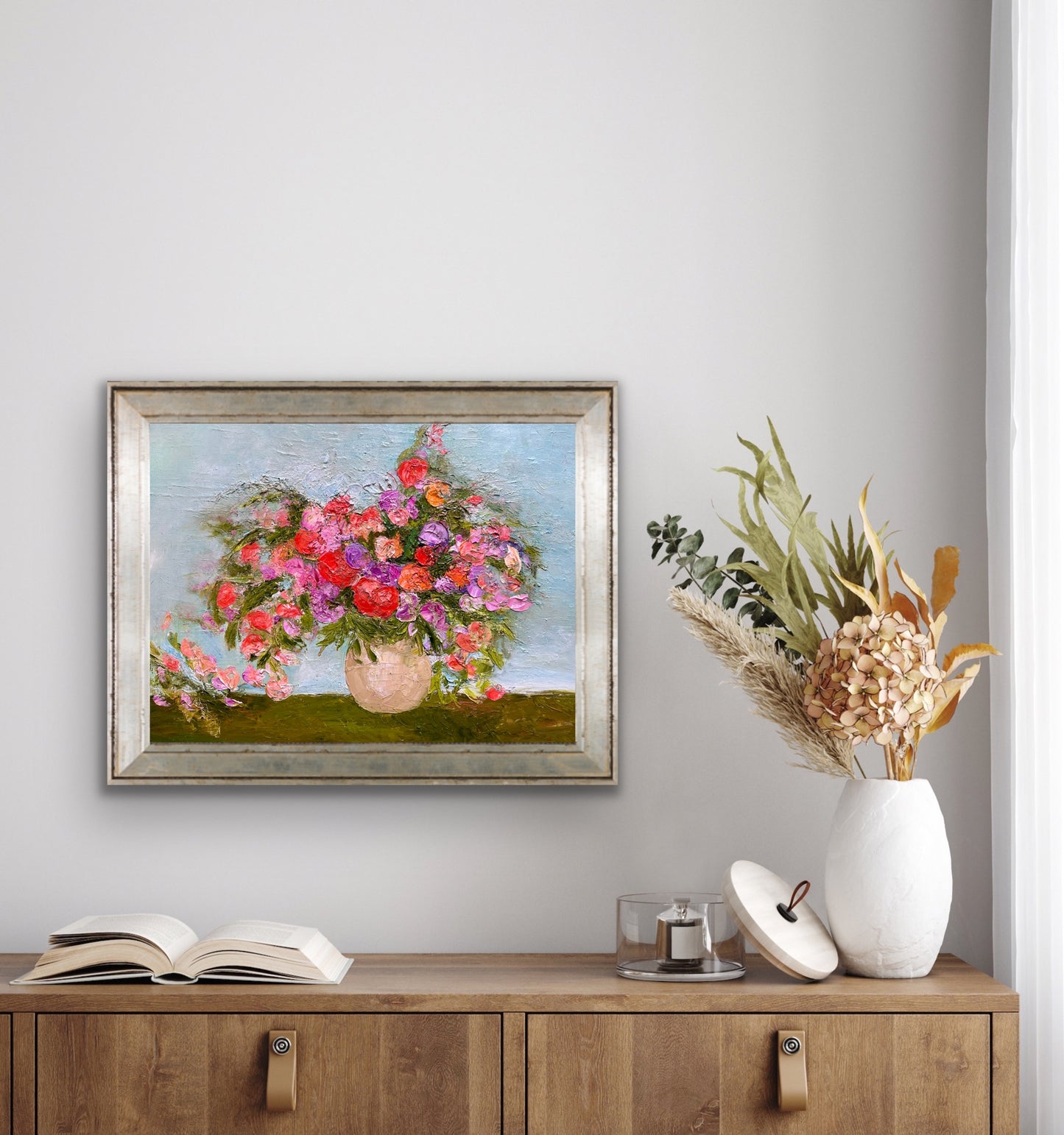 Bouquet of Roses, OIL, 18" x 24"