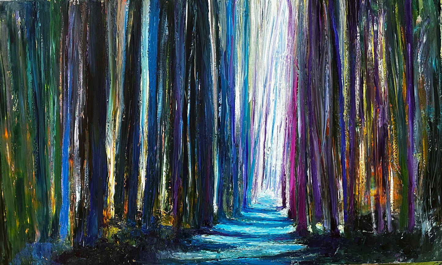 The Path, OIL, 36" x 60"