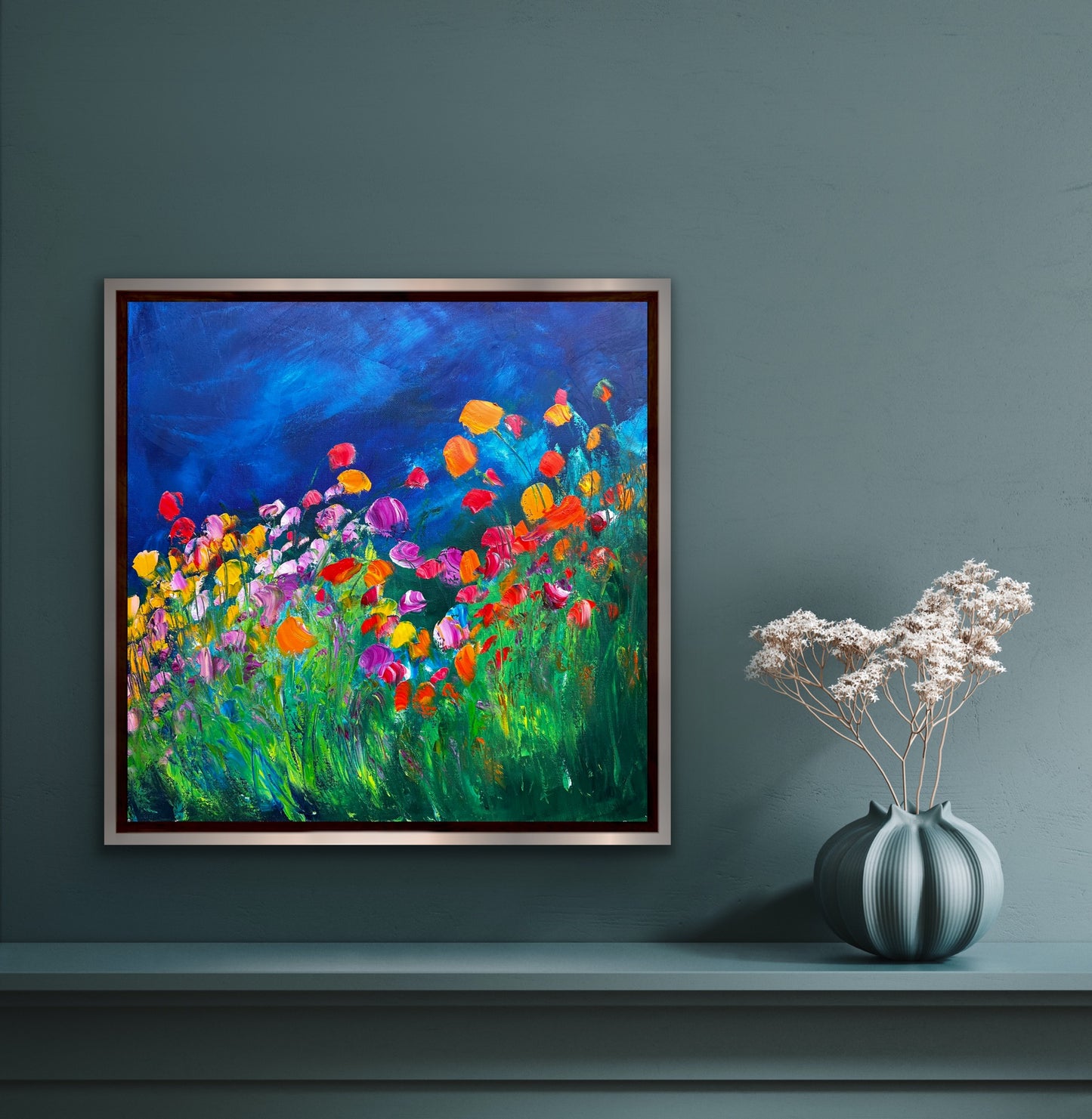 Midnight Dream III, OIL, 20" x 20"