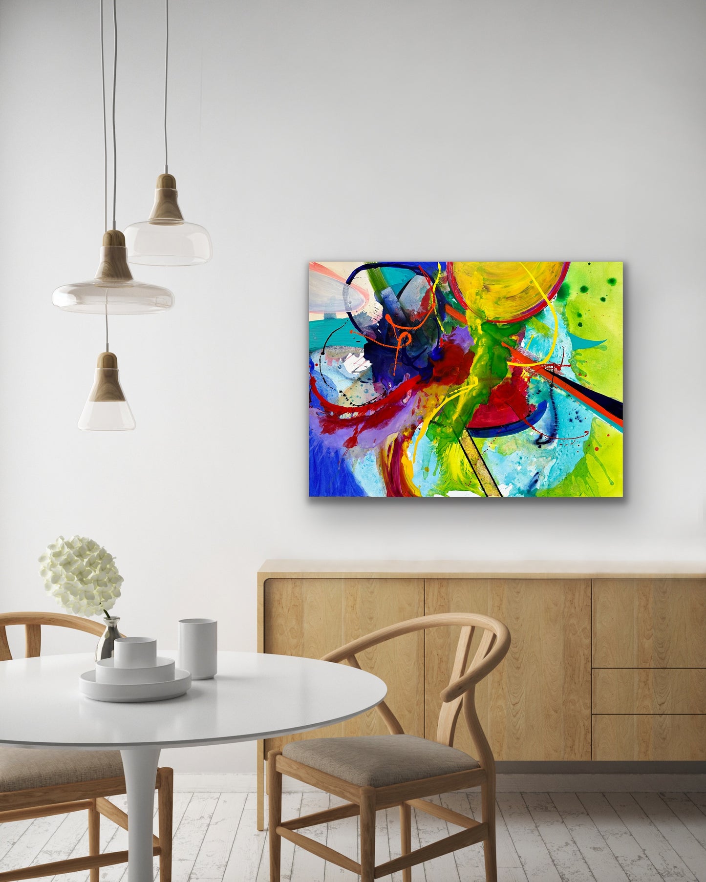 Thunderbolt, ACRYLIC, 36" x 48"