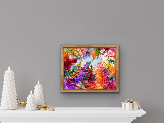 Love Is In The Air, WATERCOLOR ON ARCHES, 20" X 15"