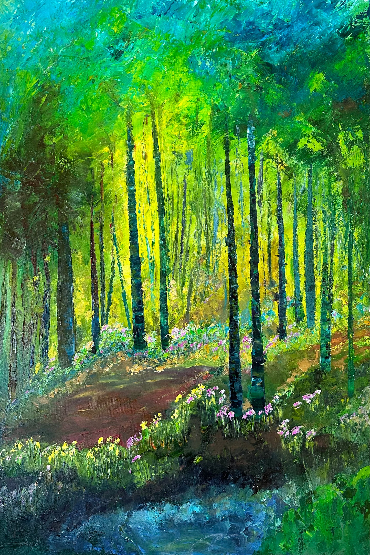 Spring Light, OIL, 36" x 24"