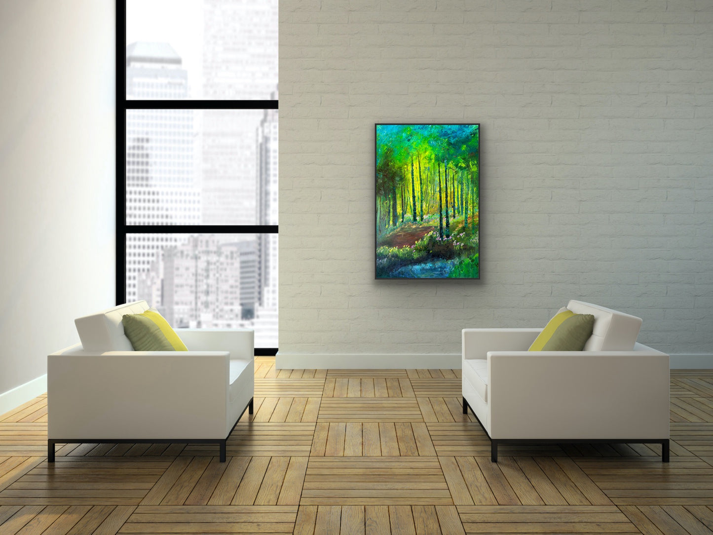 Spring Light, OIL, 36" x 24"