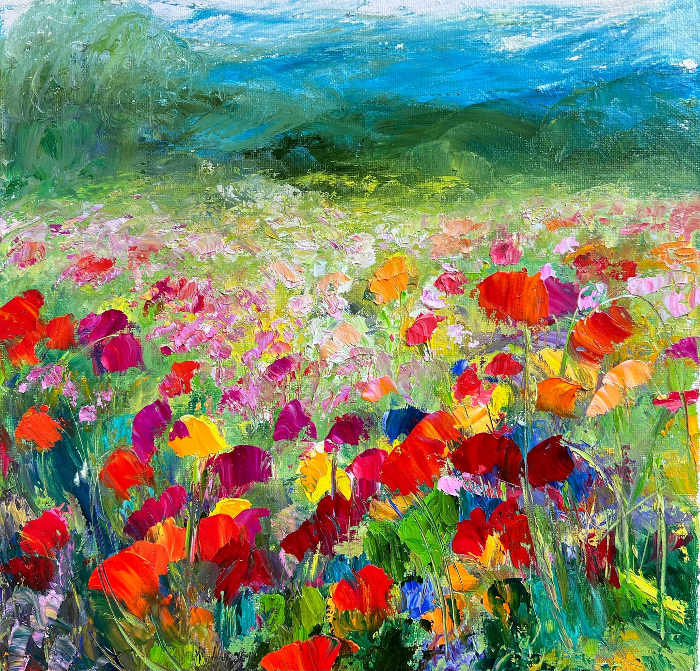 Lively Poppies