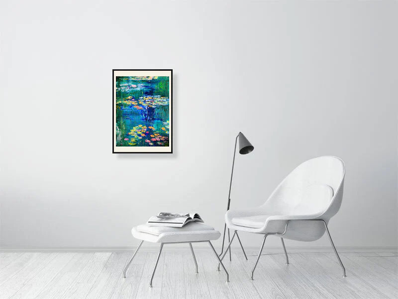 water lily paintings