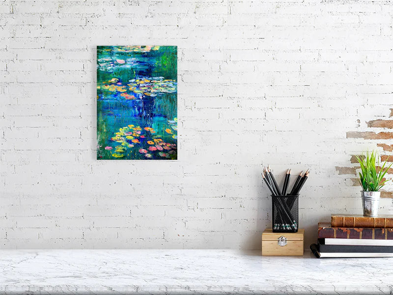 water lilies paintings