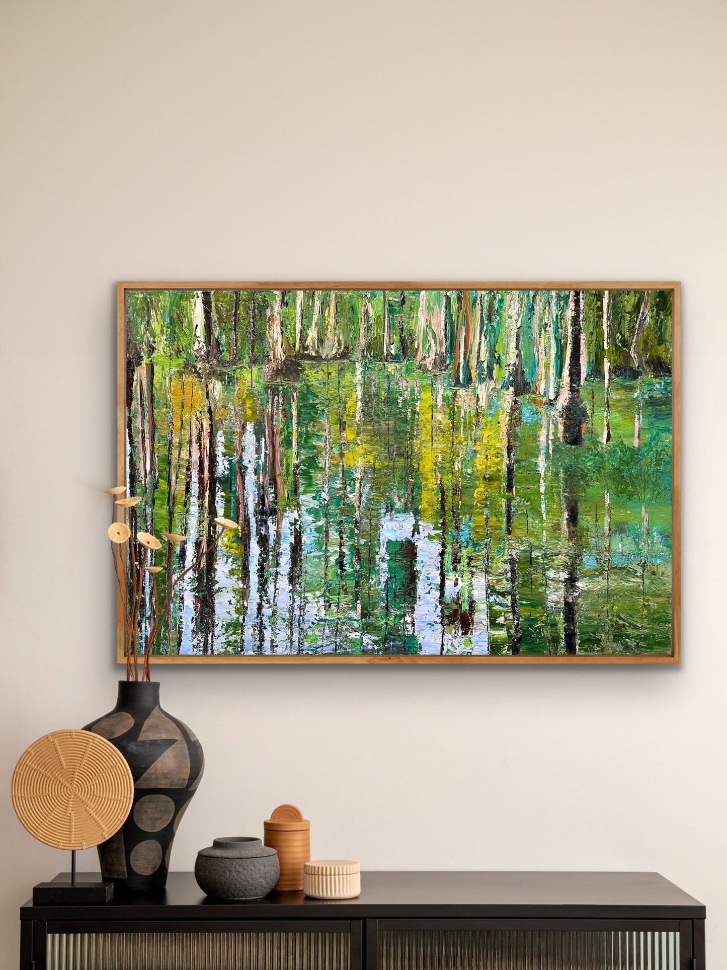 Cypress Gardens Reflection, 24" x 36"