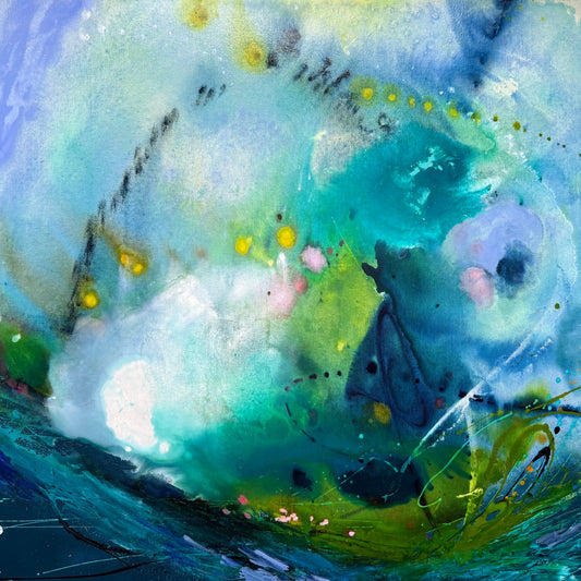 CHIMERAS, Acrylic, 36" x 36"