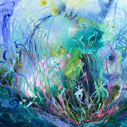 CHIMERAS, Acrylic, 36" x 36"