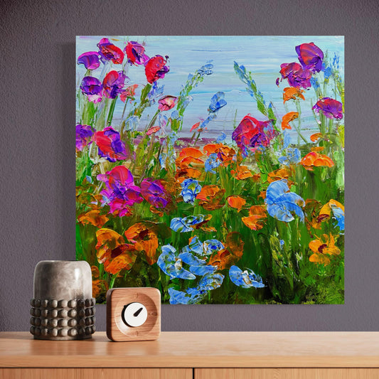 Flowers By The Sea