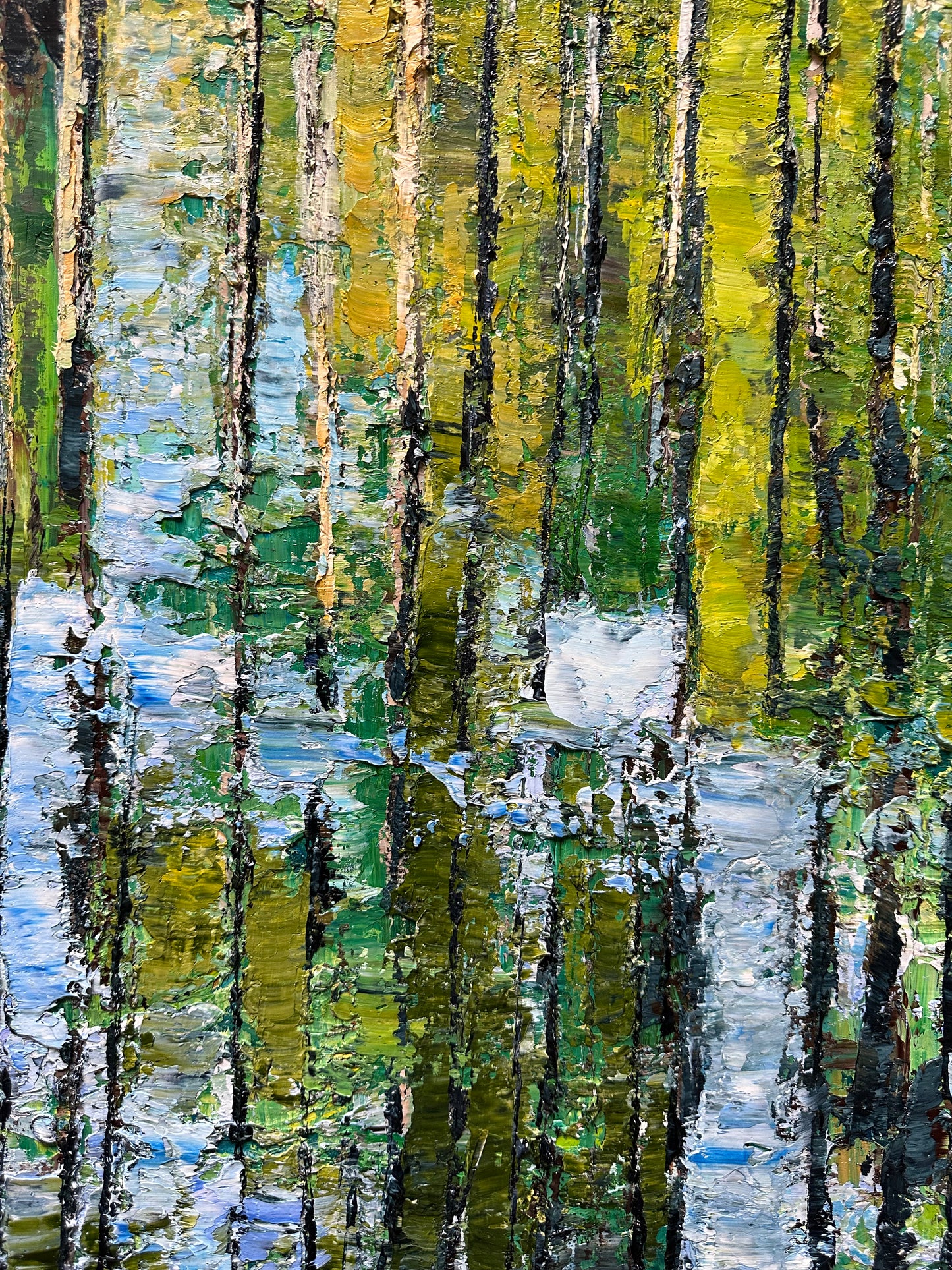Cypress Gardens Reflection, 24" x 36"