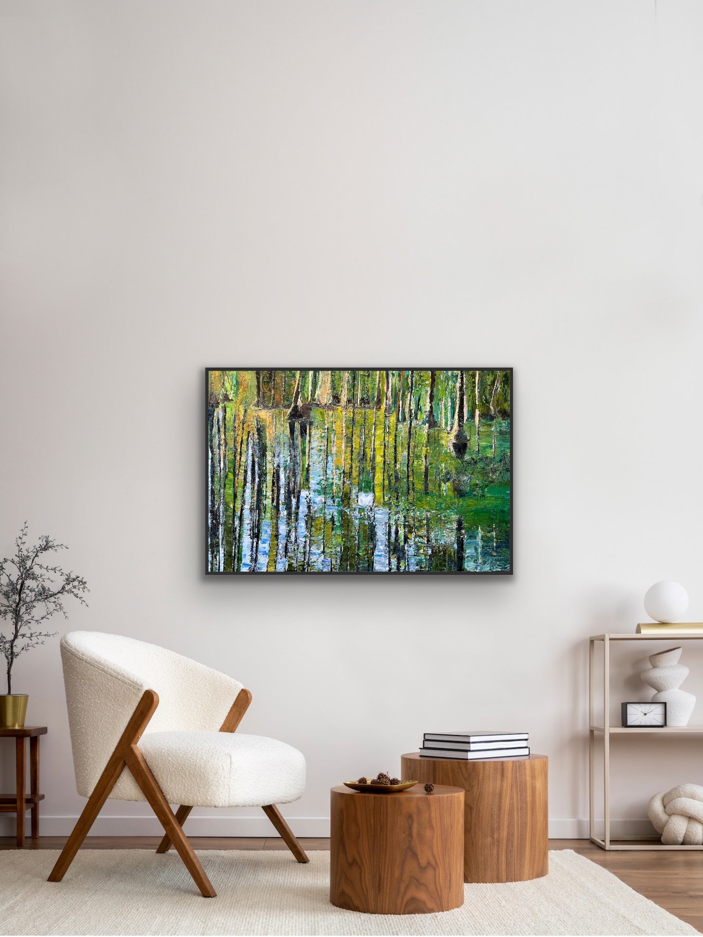 Cypress Gardens Reflection, 24" x 36"
