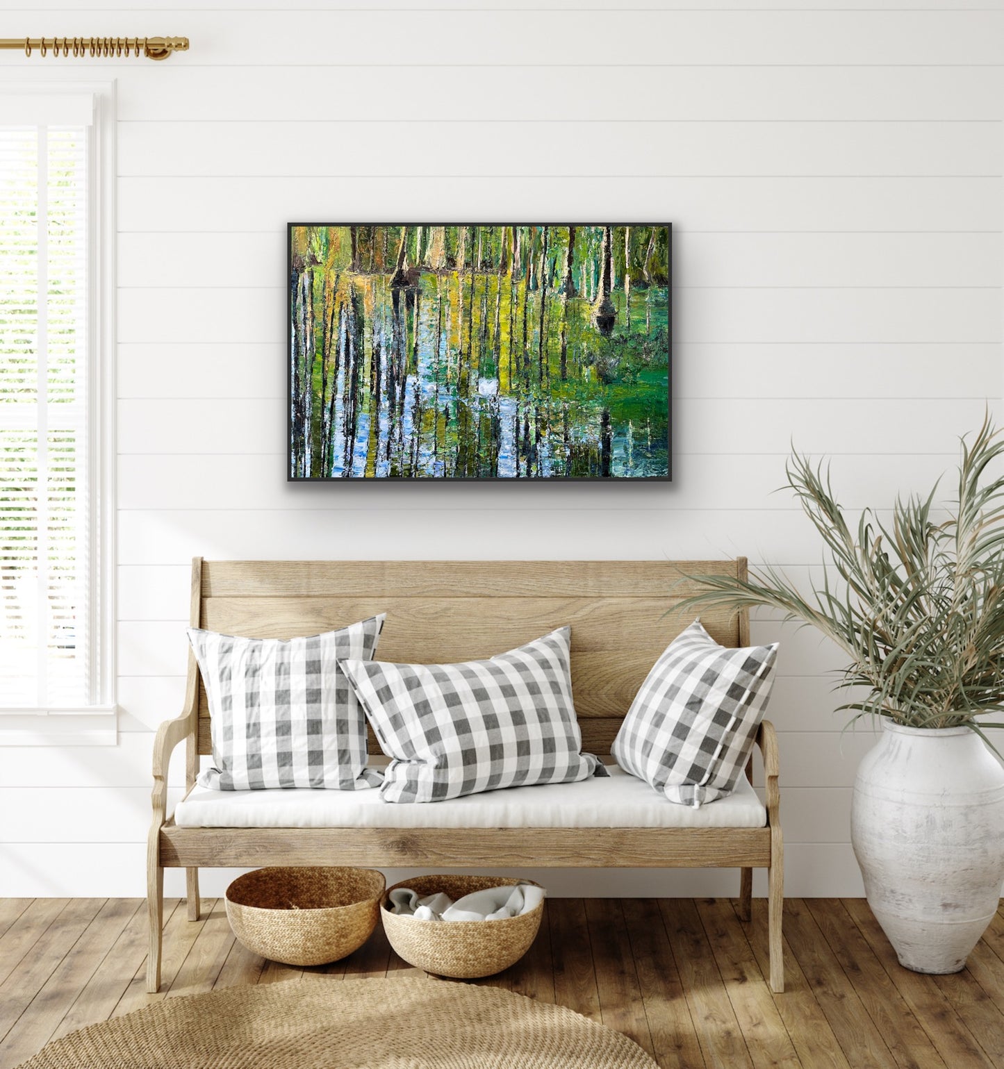 Cypress Gardens Reflection, 24" x 36"