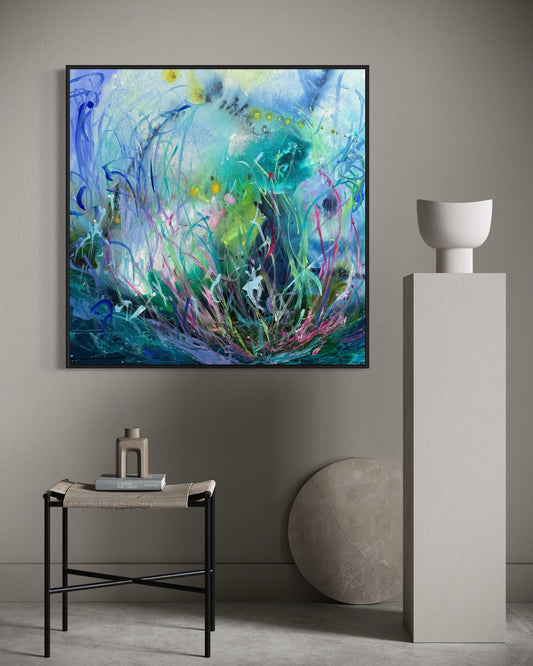 CHIMERAS, Acrylic, 36" x 36"