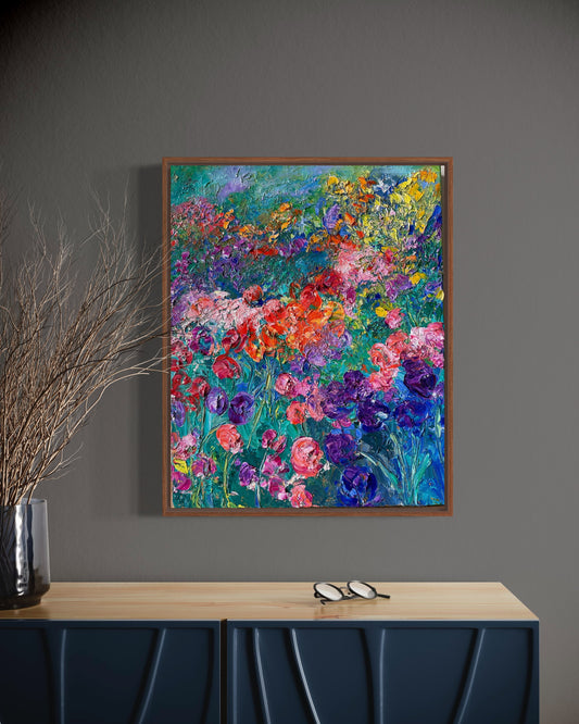 Wild Flowers, OIL, 16" x 20"