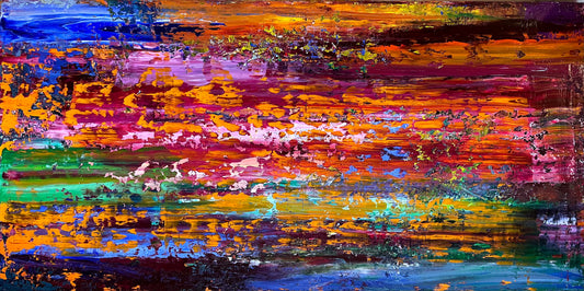 Solstice, OIL, 24" x 48"