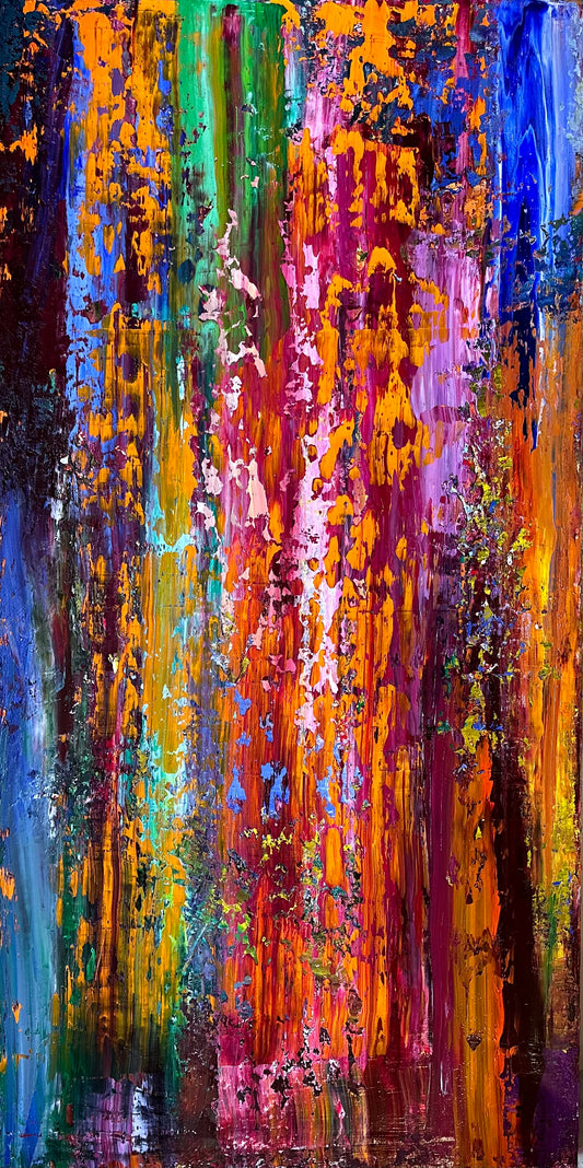 Solstice, OIL, 24" x 48"