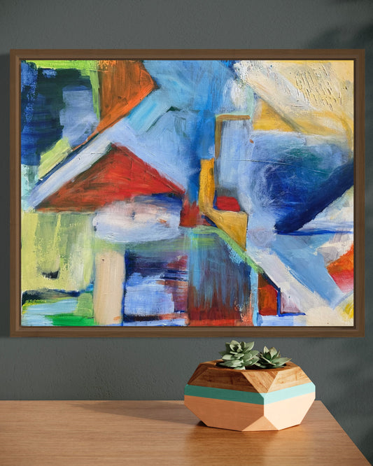 Upside, ACRYLIC, 16" x 20"