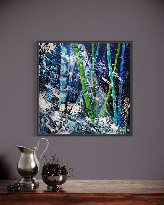 Winter Wonderland, ACRYLIC, 24" x 24"