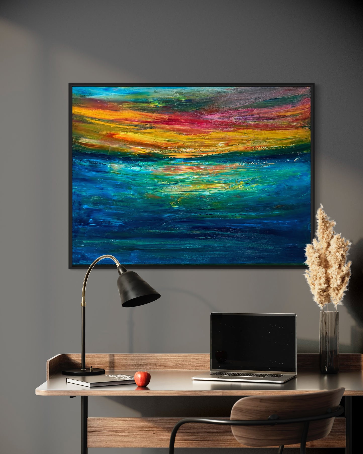 Sunset Love, Oil, 30" x 40"