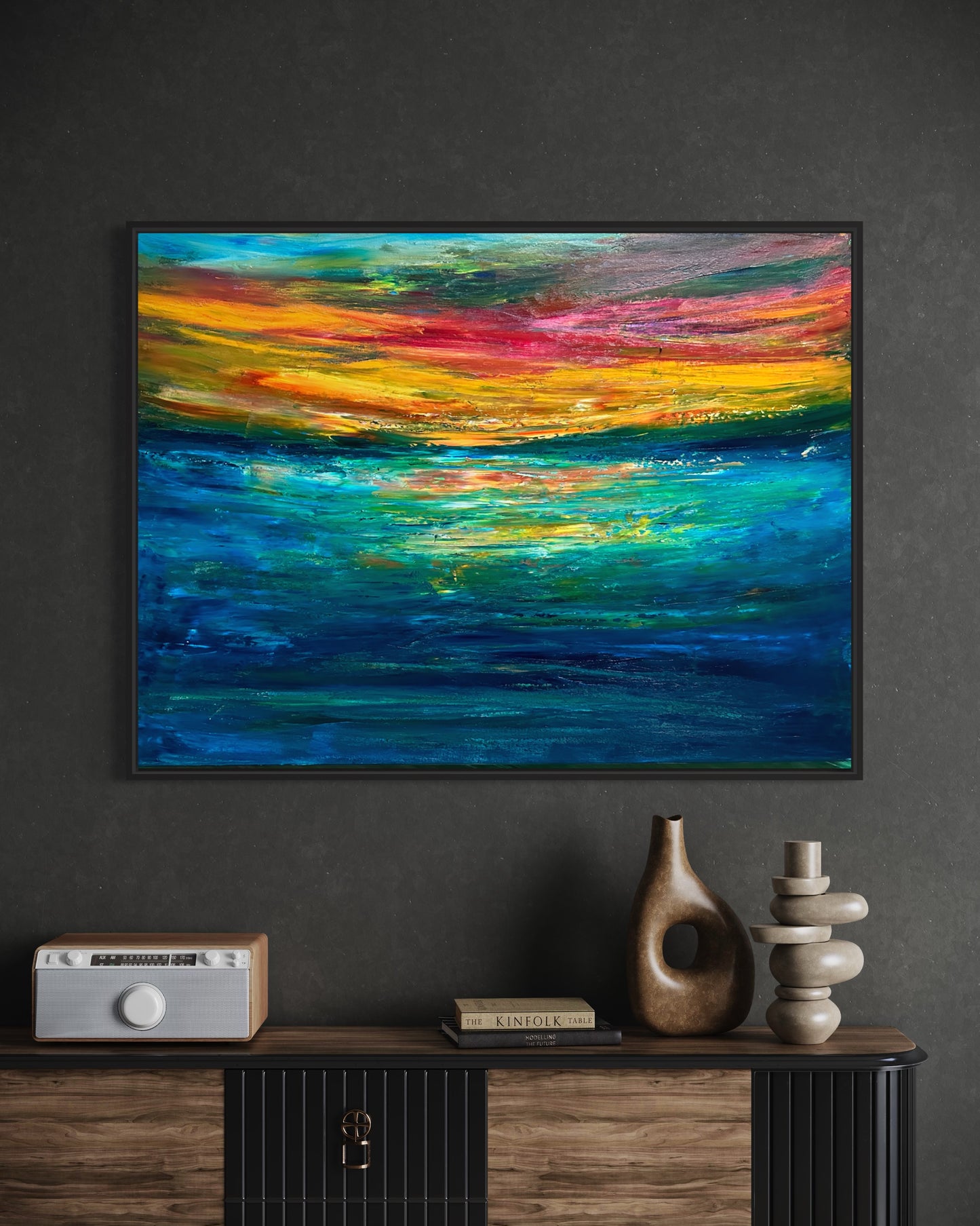 Sunset Love, Oil, 30" x 40"