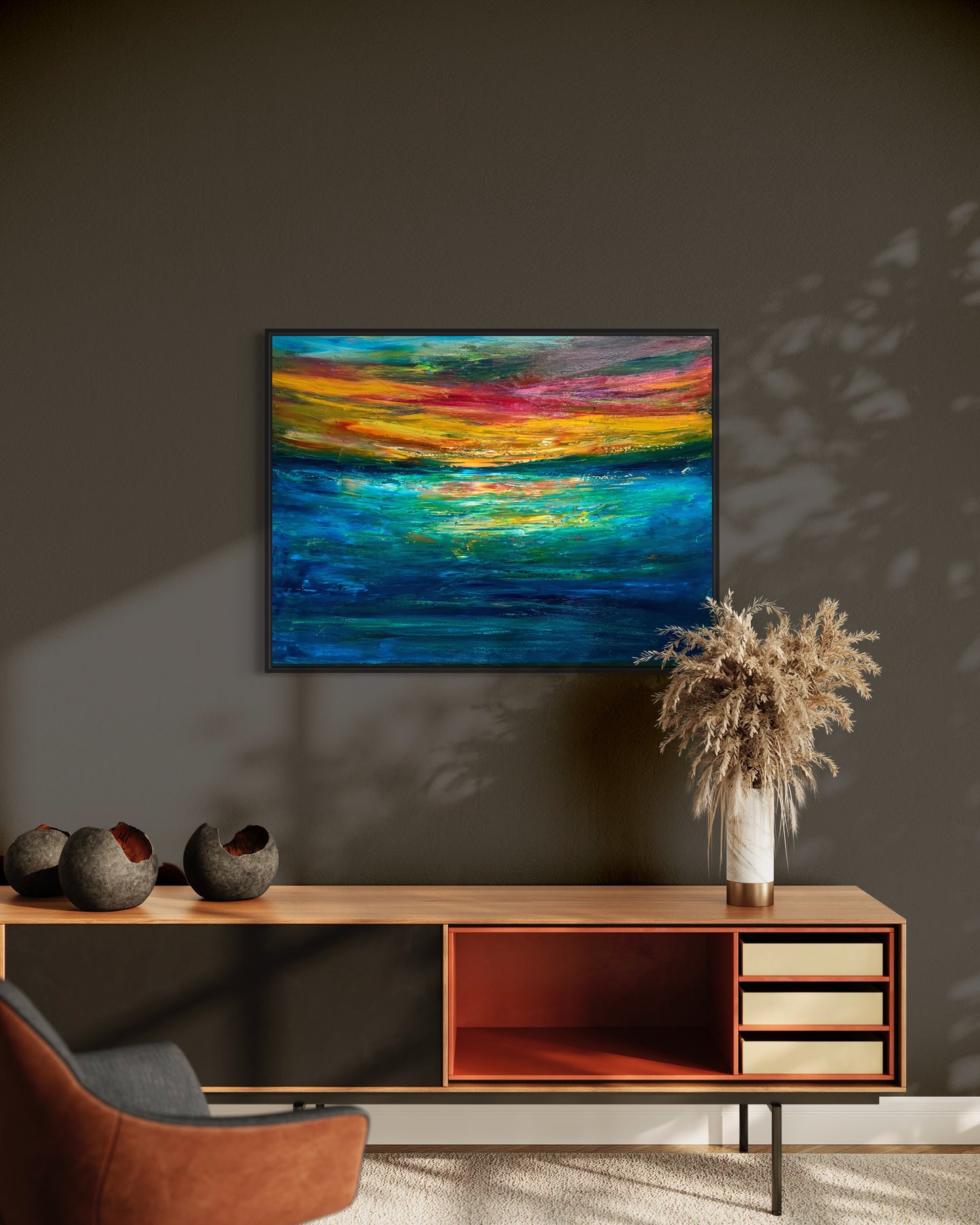 Sunset Love, Oil, 30" x 40"