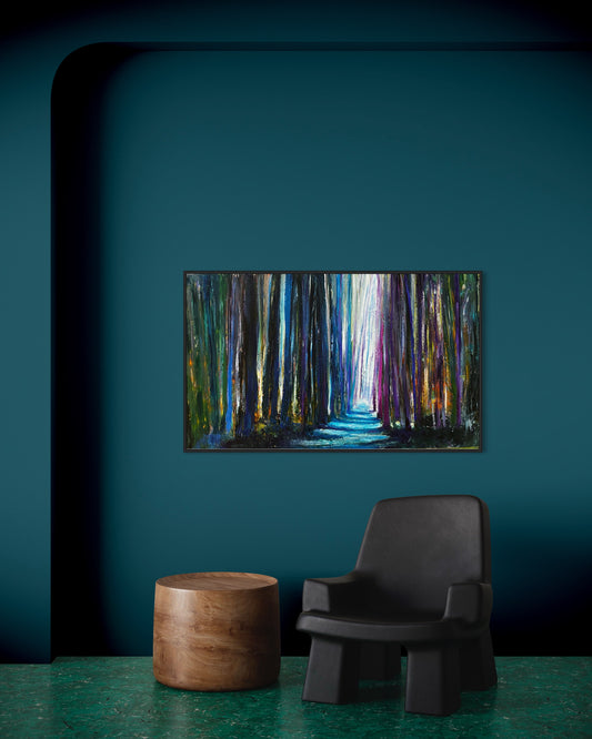 The Path, OIL, 36" x 60"