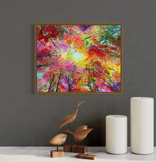 Welcome, Fall!, OIL, 16" x 20"