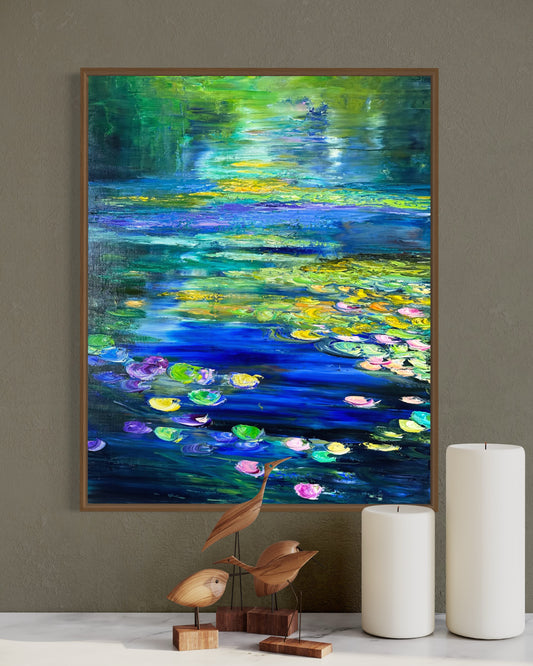Garden of Light, OIL, 30" x 24"