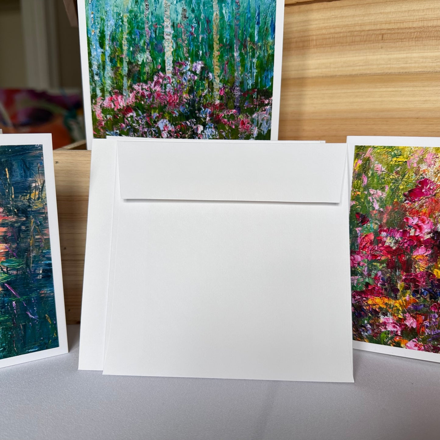 BOX SET 3: Seven Different Impressionist 5 x 5 Greeting Cards