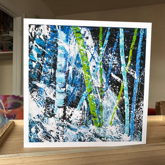 BOX SET 6: Seven Different Abstract 5 x 5 Greeting Cards