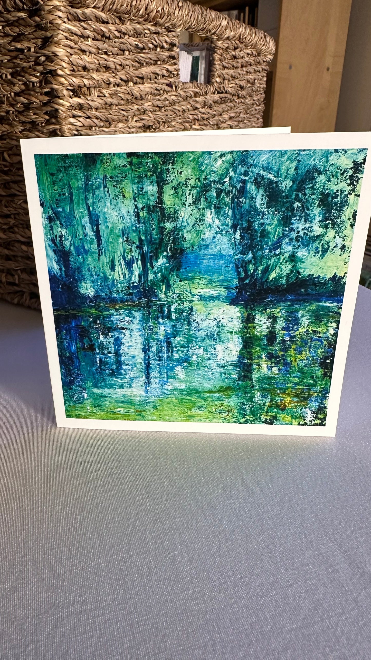 The Impressionist 2 Collection: Set of 7 Square Greeting Cards with 7 Different Impressionist Designs