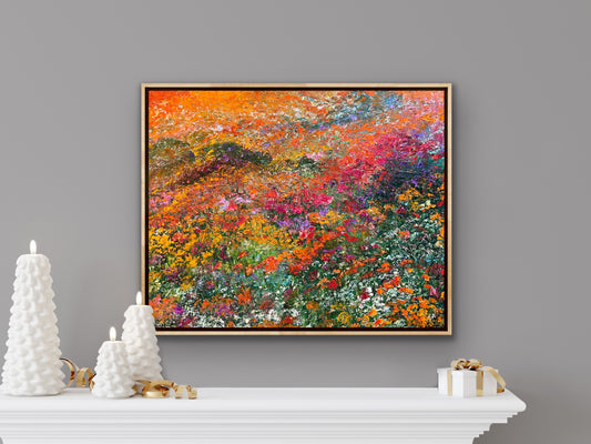 Superbloom! OIL, 24" x 30"