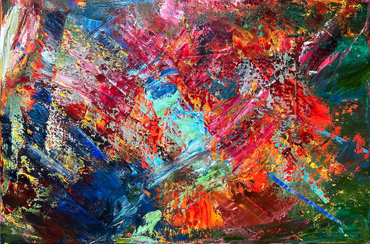 Mombacho, OIL, 24" x 36"