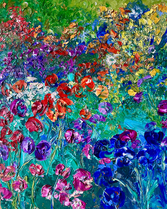 Painting of wild flowers.