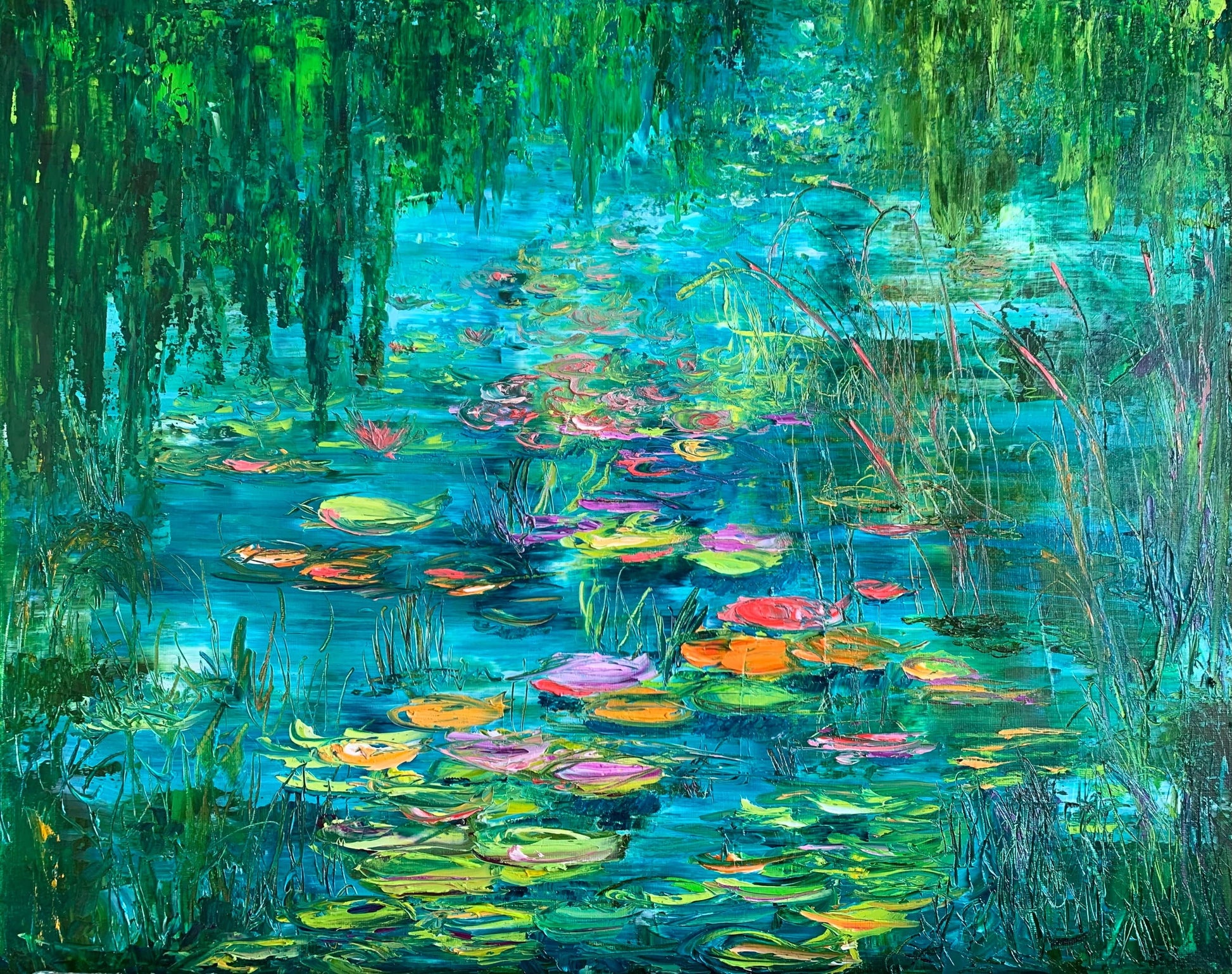 Fine art print of the painting “Mirror Of Time” by Maria-Victoria Checa.