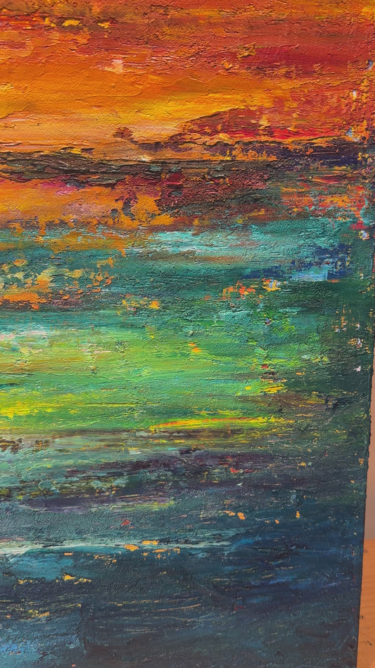 Seasons At Sea, OIL, 24" x 24"