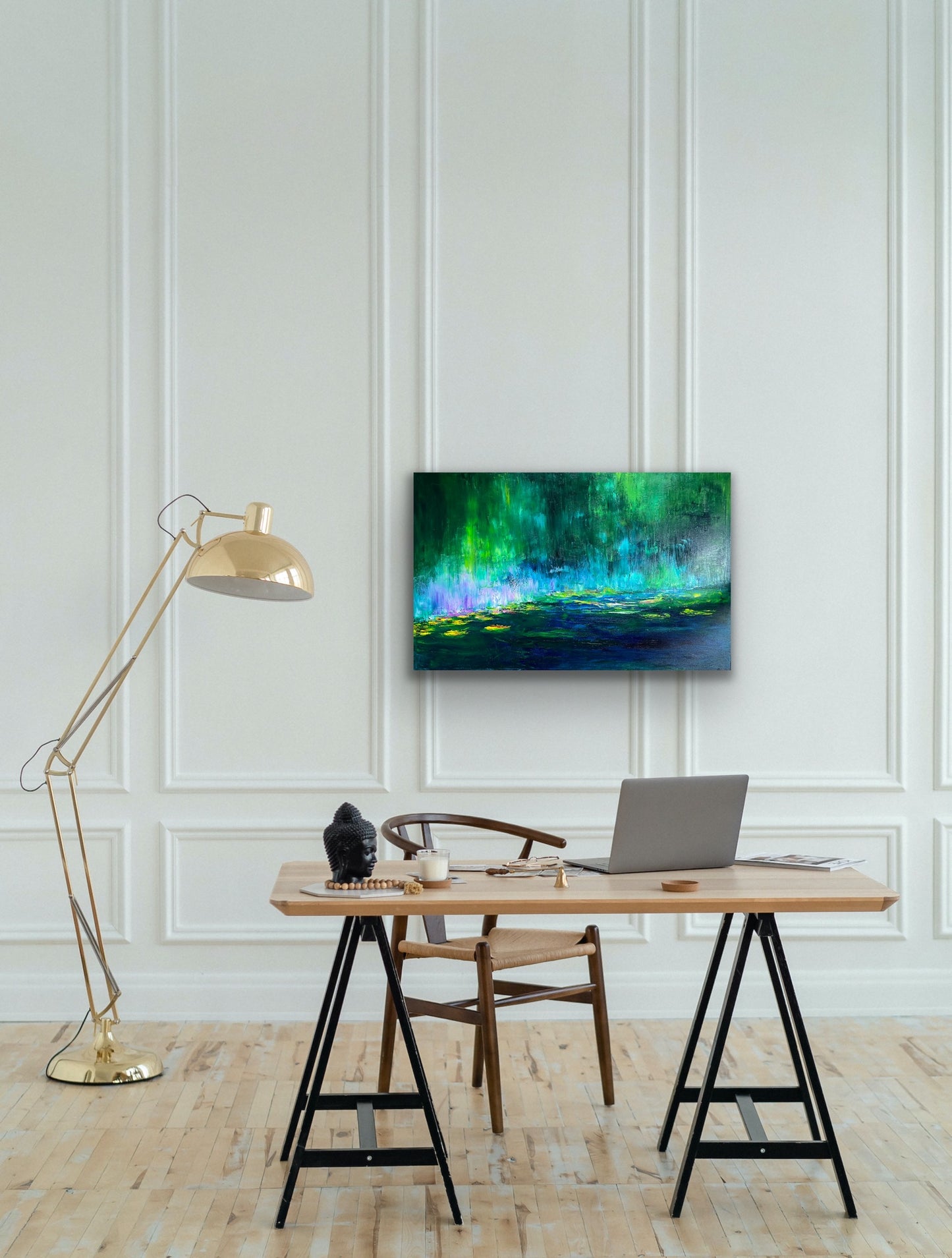 Fairy's Cove II, OIL, 25" x 39" at the Waldorf Astoria Chicago