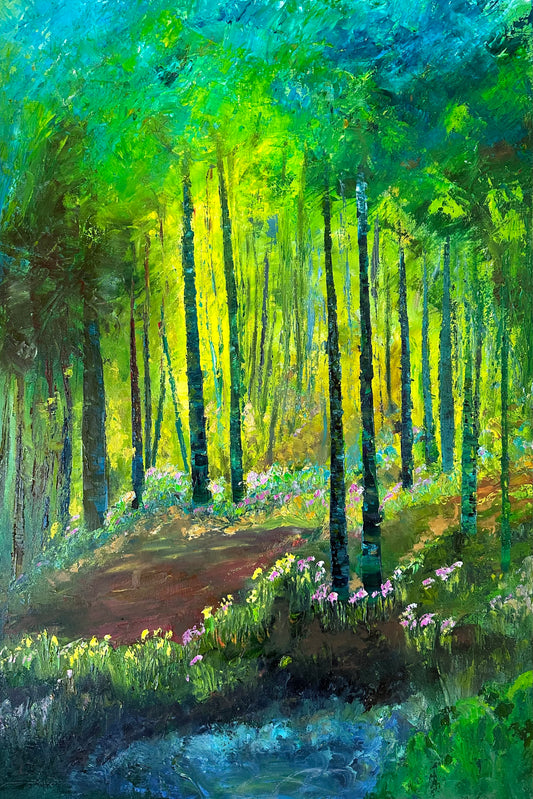 Spring Light, OIL, 36" x 24"