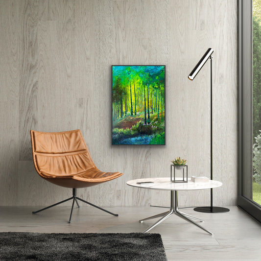 Spring Light, OIL, 36" x 24"