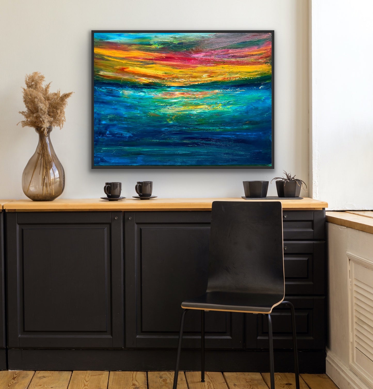 Sunset Love, Oil, 30" x 40"