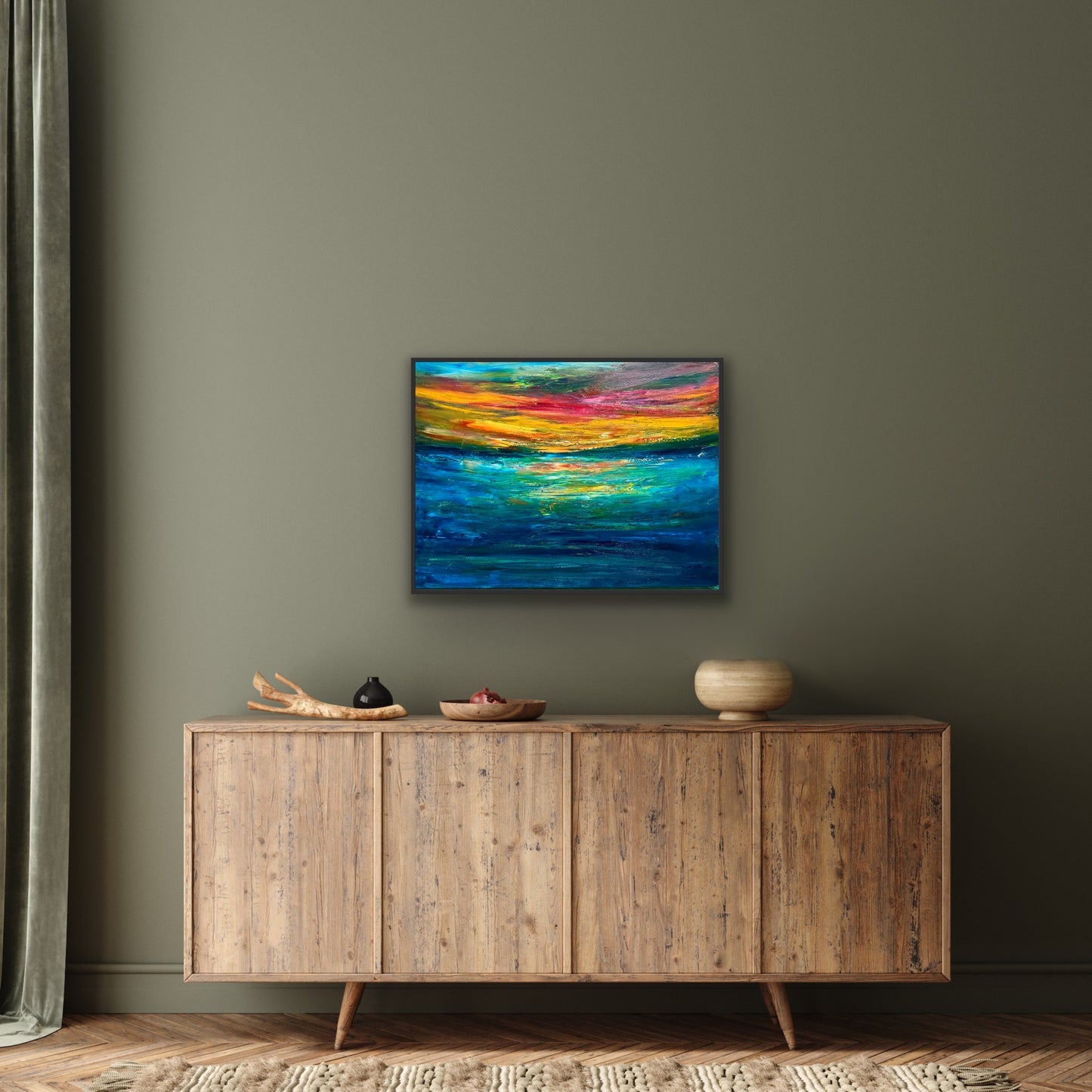 Sunset Love, Oil, 30" x 40"