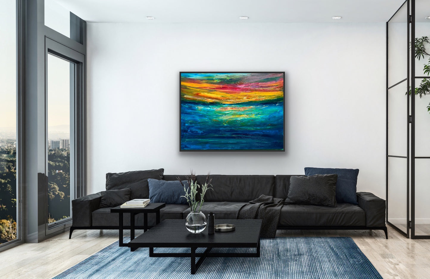 Sunset Love, Oil, 30" x 40"