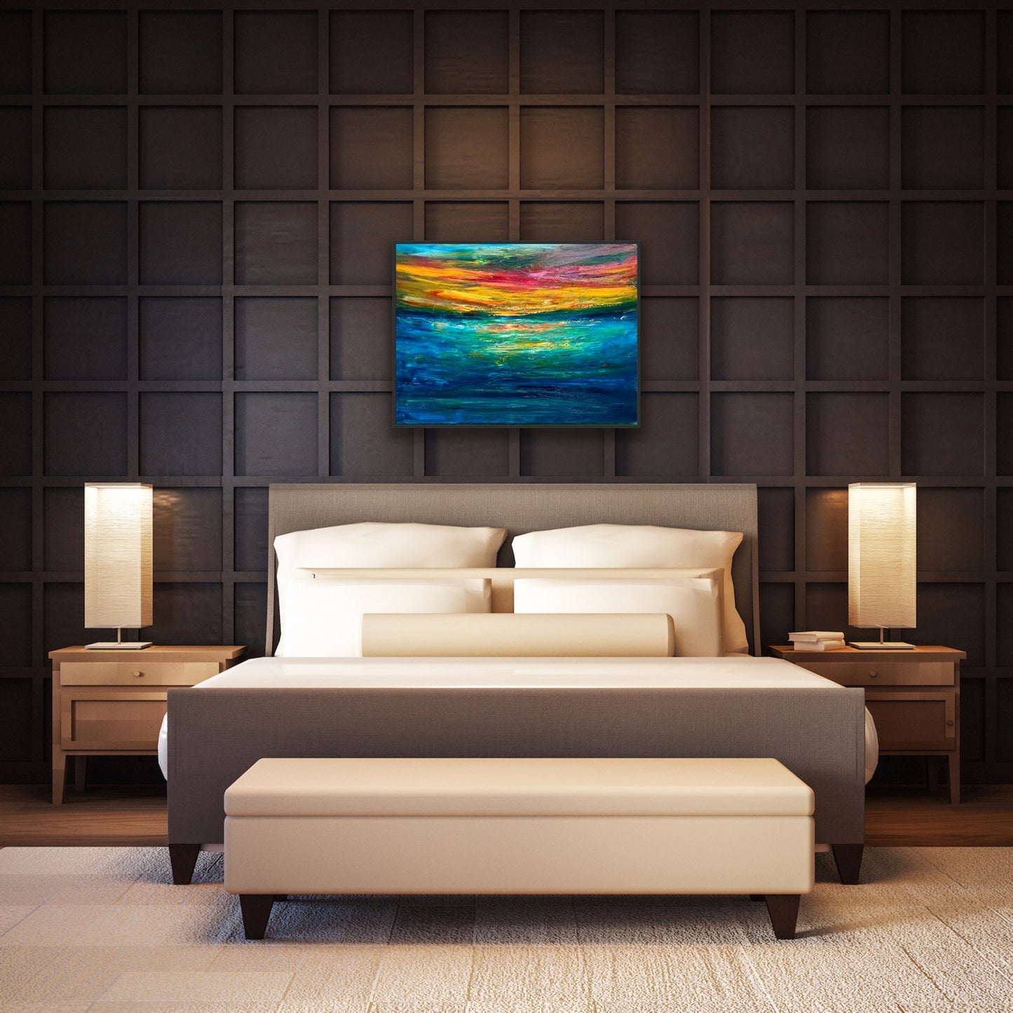 Sunset Love, Oil, 30" x 40"