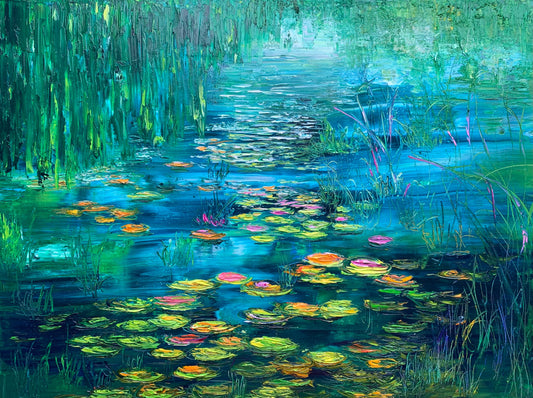 Mirror of Time III, OIL, 24" x 18"