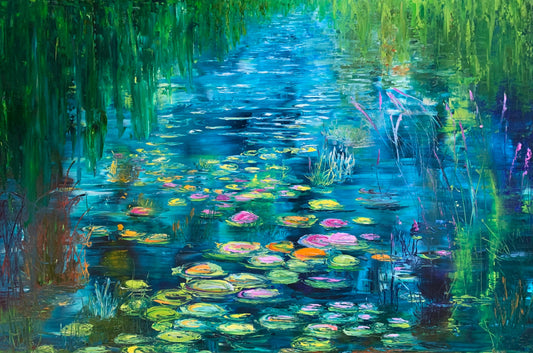 Mirror of Time II, OIL, 24" x 18"